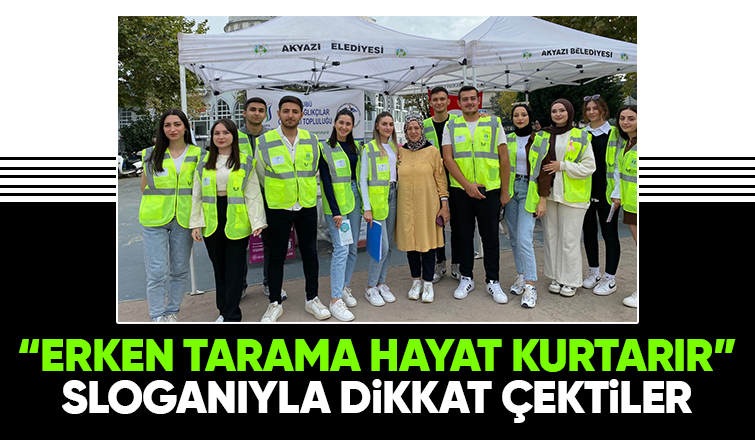 SUBÜ Genç sağlıkçılar topluluğundan farkındalık