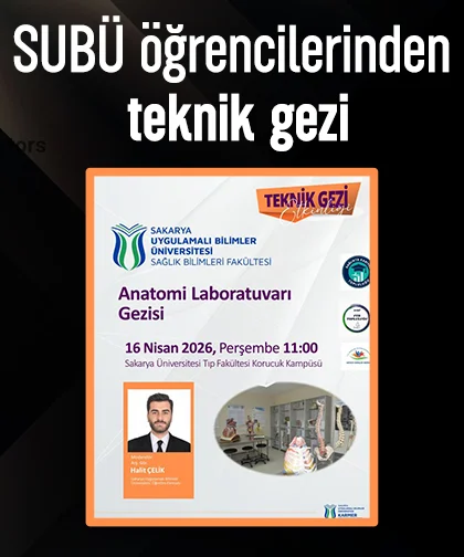 SUBÜ öğrencilerinden teknik gezi