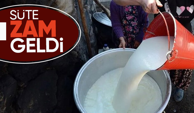 Süt fiyatları zamlandı