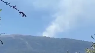 Susuz Yaylası'nda orman yangını çıktı