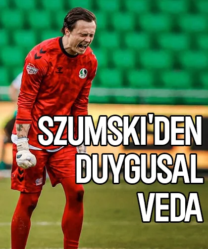 Szumski'den duygusal veda