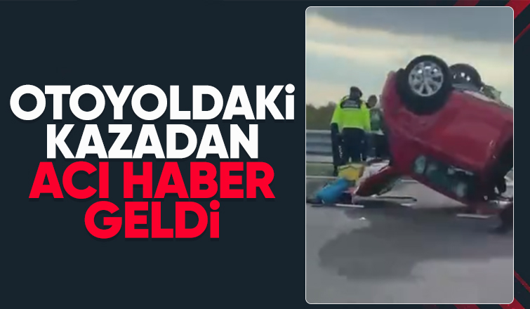Takla atan otomobilde yaralanmıştı, hayatını kaybetti