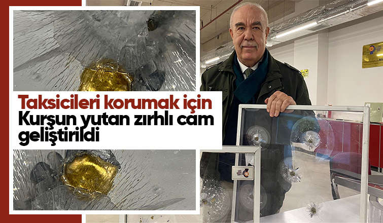 Taksicileri zırhlı cam koruyacak