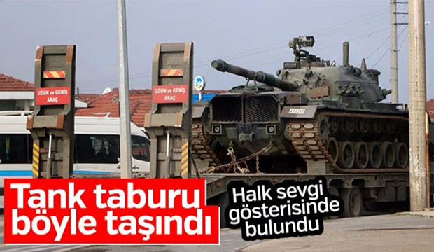 Tank Taburu, böyle taşındı