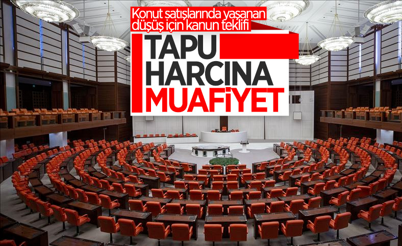 Tapu harcına muafiyet kapıda