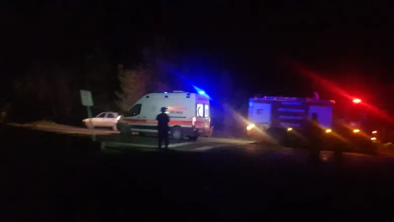 Taraklı'da feci kaza