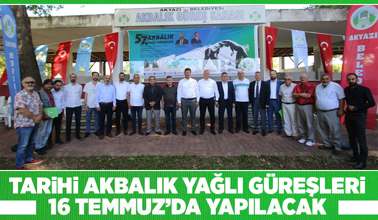 Tarihi Akbalık Yağlı Güreşleri 16 Temmuz’da yapılacak