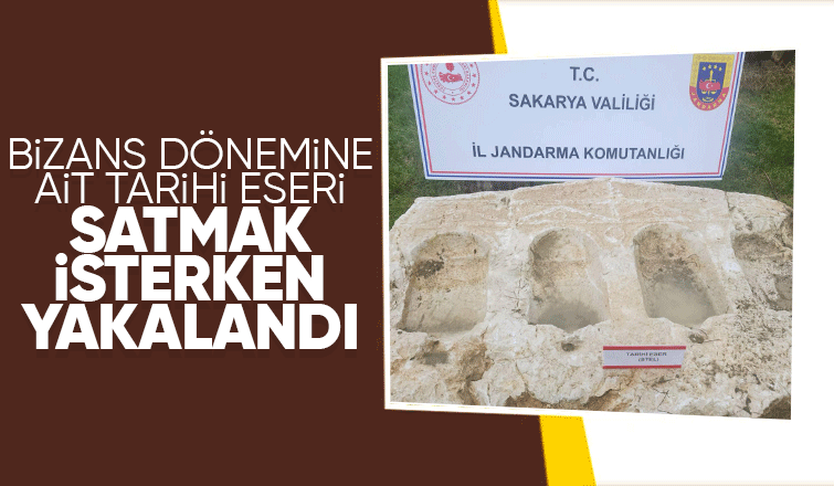 Tarihi eseri 44 bin Euro'ya satacaktı