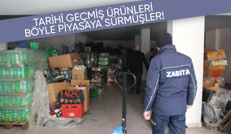 Tarihi geçmiş gıda ürünlerini piyasaya sürmüşler