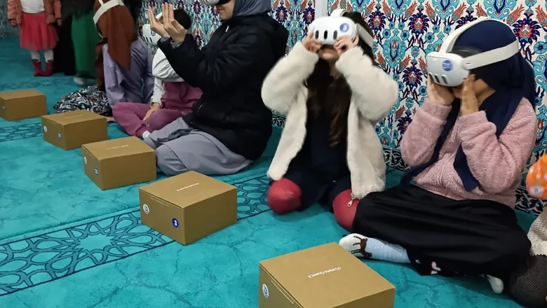 Taşburun Şehitali Camii çocuklara özel etkinlik