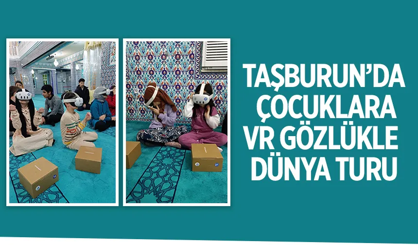 Taşburun Şehitali Camii çocuklara özel etkinlik