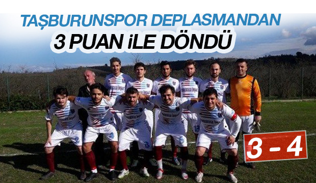 Taşburunspor Deplasmandan Boş Dönmedi