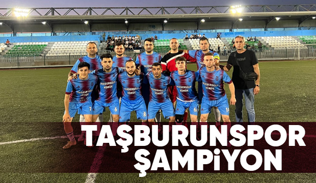 Taşburunspor namağlup şampiyon