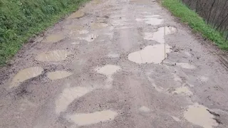 Taşyatak'tan bozuk yol tepkisi