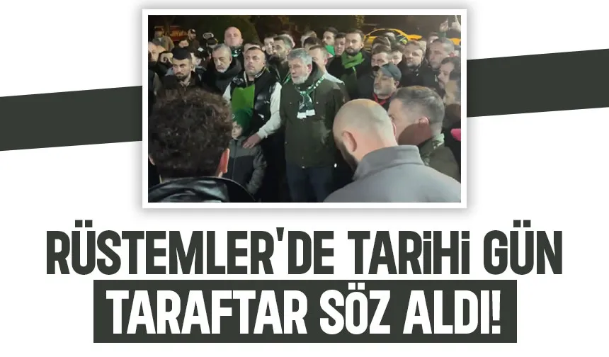Tatangalar'dan Rüstemler'de kritik görüşme
