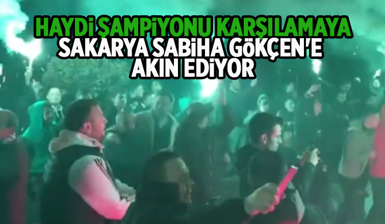 Tatangalar şampiyonu karşılamaya gidiyor