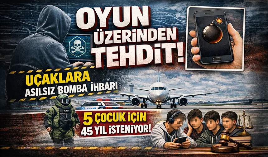Tehdit ettikleri kızların hatlarını kullanıp bomba ihbarı yaptılar