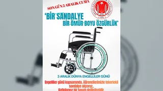 Tekerlekli Sandalye Kampanyası İçin Destek Çağrısı