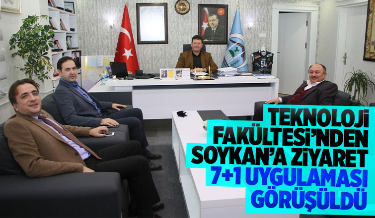 Teknoloji Fakültesi'nden Başkan Soykan'a ziyaret