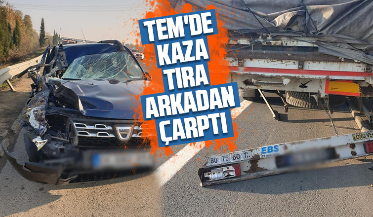 TEM'de kaza