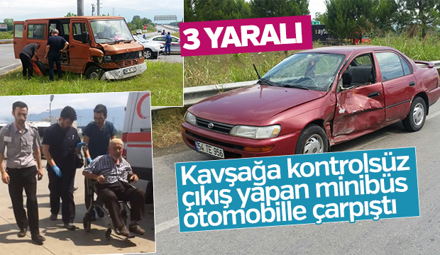 TEM OTOYOLU AKYAZI GİŞELERİ KAVŞAĞINDA KAZA