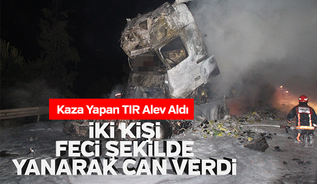 TEM OTOYOLUNDA KAZA 2 ölü