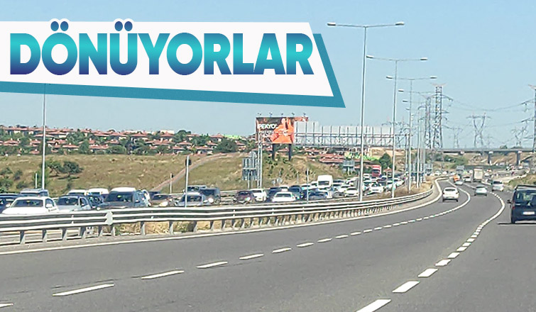 TEM ve KMO'da dönüş yoğunluğu