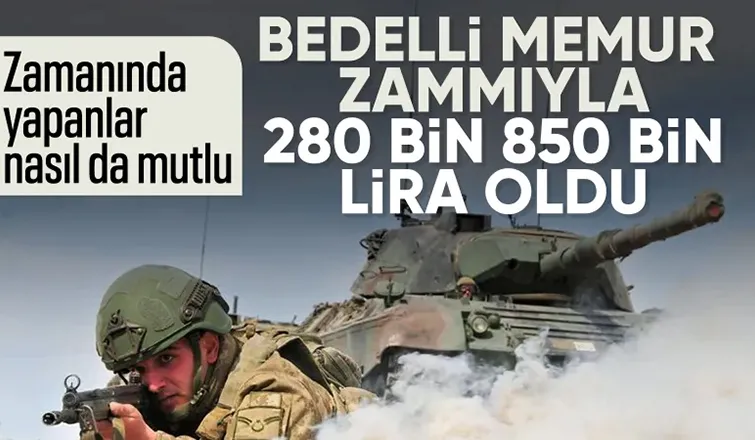 Temmuz 2025 için yeni bedelli askerlik ücreti belli oldu