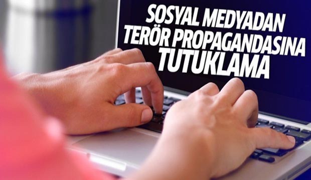 Terör propagandası yapan 4 kişi tutuklandı 