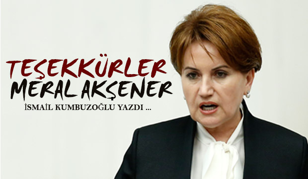 TEŞEKKÜRLER MERAL AKŞENER