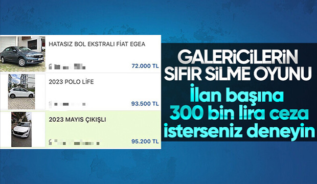Ticaret Bakanlığı'ndan ikinci el araç satıcılarına uyarı: Para cezası uygulanacak