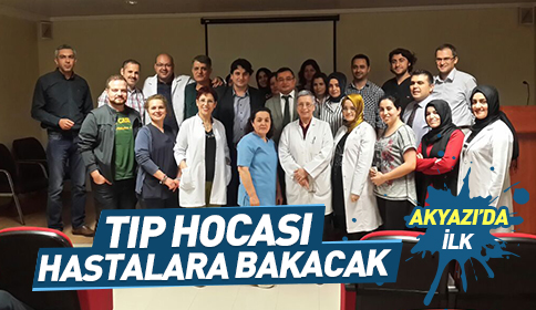 Tıp Hocası Hastalara Bakacak