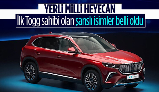 Togg'un ilk sahipleri belli oldu