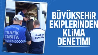 Toplu taşımada klima denetimi