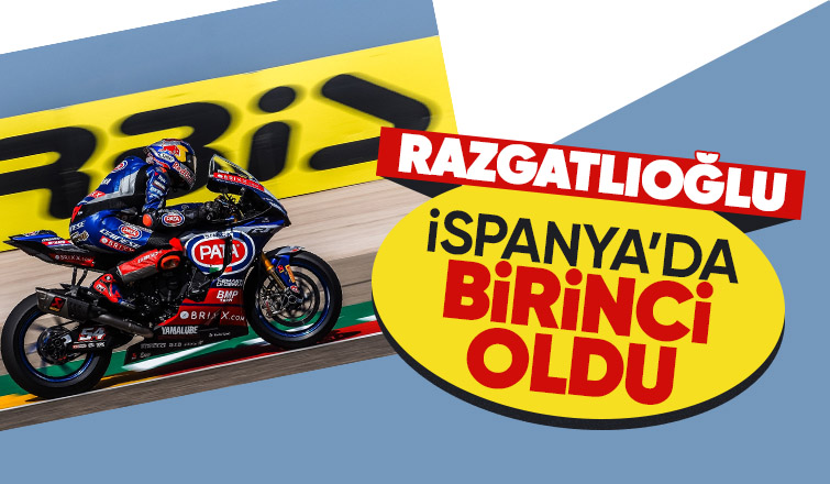 Toprak Razgatlıoğlu İspanya da zirvede