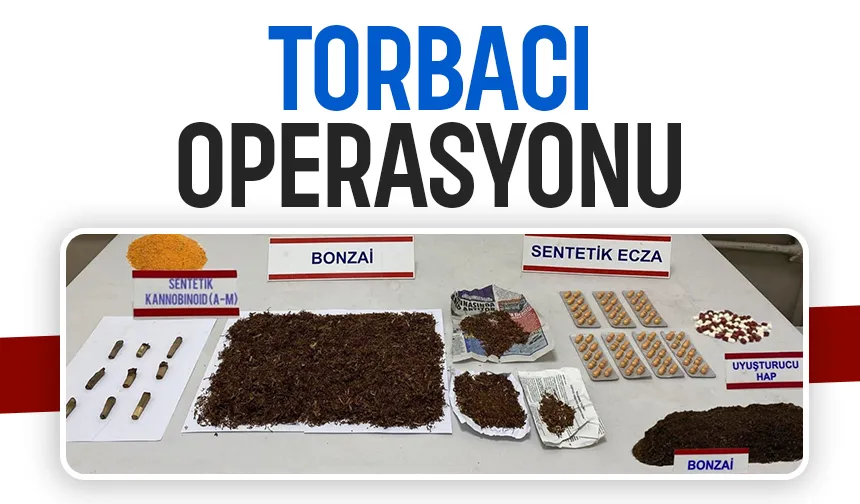 Torbacılara jandarma operasyonu
