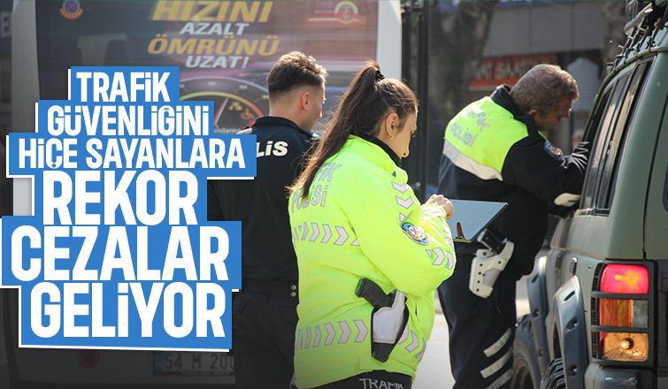 Trafik cezaları sil baştan değişti: İşte madde madde yeni ceza listesi