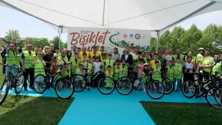 Trafik haftasında bisiklet turu düzenlendi