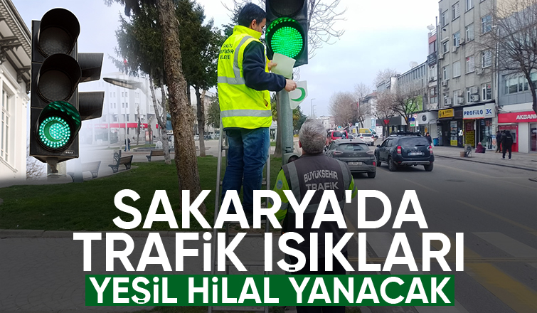 Trafik ışıklarında Yeşilay farkındalığı