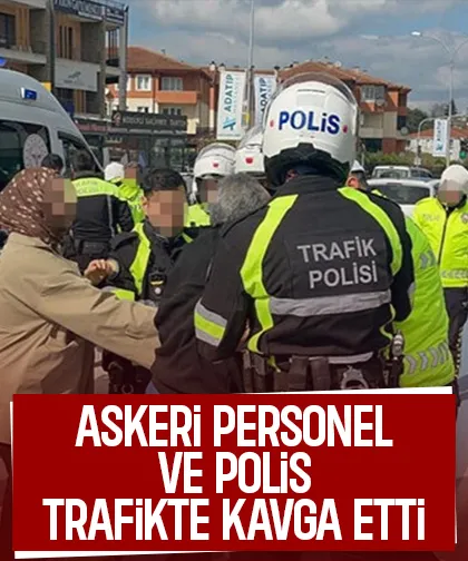 Trafik kavgası hastanede bitti