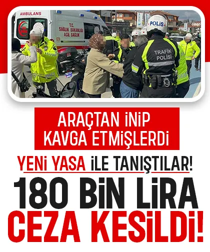Trafik kavgası pahalıya patladı