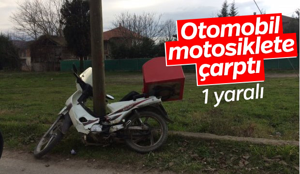 Trafik Kazası 1 Kişi Yaralandı 