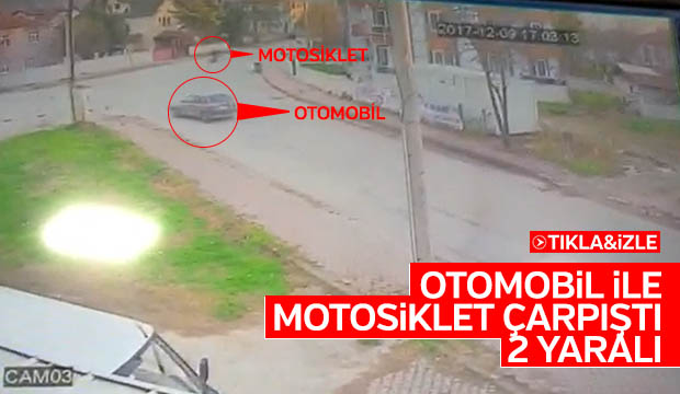 Trafik Kazası 2 Yaralı 