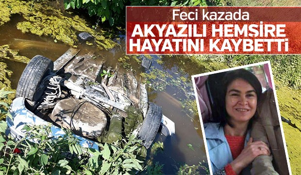 Trafik Kazasında Akyazılı Hemşire Hayatını Kaybetti