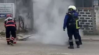 Trafoda yangın çıktı