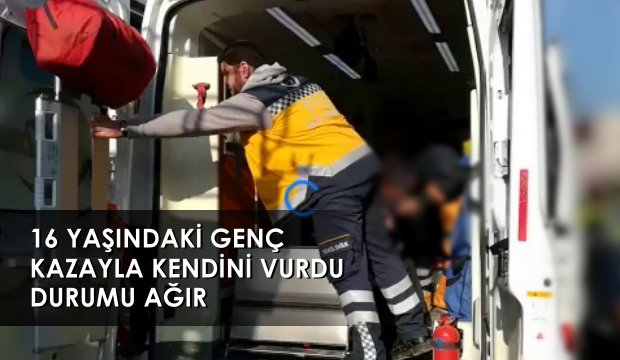Tüfekle Oynayan Genç Kendini Vurdu