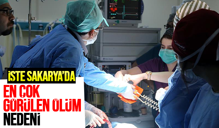 TÜİK Sakarya'da en çok görülen ölüm nedenini açıkladı