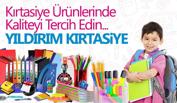Tüm Kırtasiye İhtiyaçlarınız Yıldırım Kırtasiyede