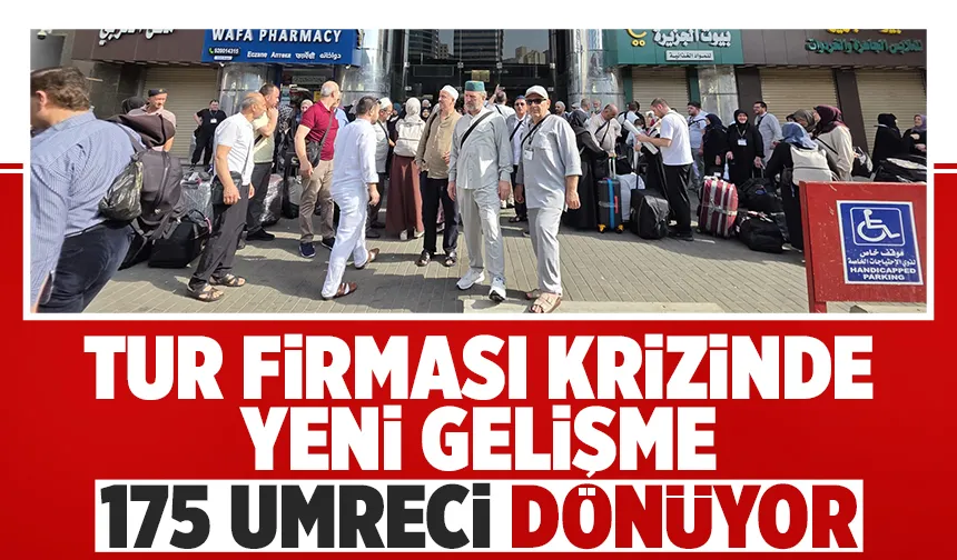 Tur firmasının mağdur ettiği 175 Umreci bu akşam uçakla dönüyor