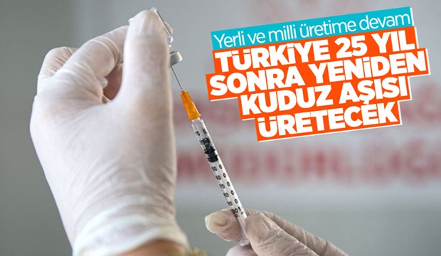 Türkiye 25 yıl sonra yerli kuduz aşısını üretmek için proje hazırladı